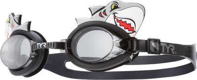TYR Character Shark Swimming Goggles(Black, Grey)