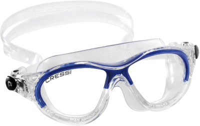 

Cressi CLEAR / BLUE MINI COBRA Swimming Goggles(Blue)