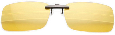

Enem Night Vision Polarized Yellow Clip-on Metal Clip Flip-up Driving Motorcycle Goggles(Yellow)