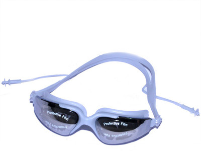 

swimcart plane greyy color unisex Swimming Goggles(Grey)
