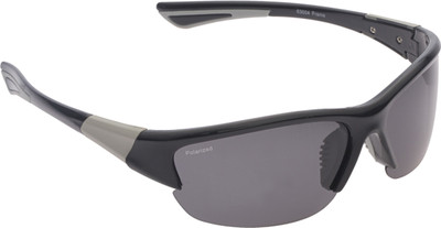 Vast Polarized Premium Wrap Around All Sports & Cycling Goggles(Black)