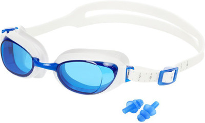 

HE Retail UV Protection Ear Plug & Swimming Goggles(Blue)