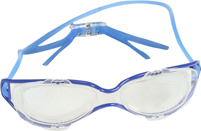 

Lactra Anti-Fog Swimming Goggles(Blue), Blue;white