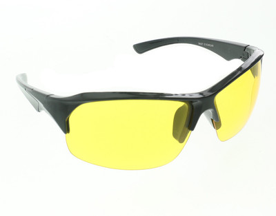 

Vast Special Night Vision 7 Layer Anti Glare Premium Quality Mens Cycling Goggles(Black)