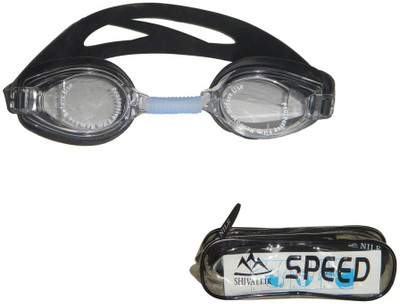 

Shivallik Fast wave 02 Swimming Goggles(Black)