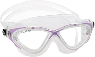 

Cressi PLANET Swimming Goggles(Purple), Purple;white