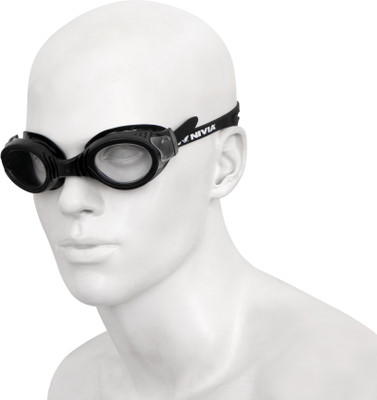 

Nivia Shark Swimming Goggles(Black)