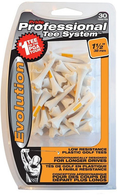

Pride Sports PTS Evolution 38 mm. Golf Tees(Pack of 30, White)