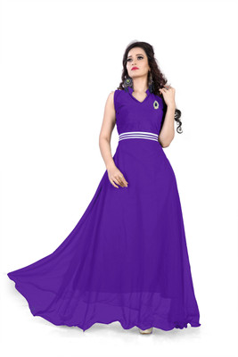 

Kishor Fashion Ball Gown(Purple