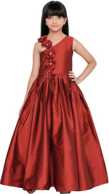 

K&U Flared Gown(Maroon)