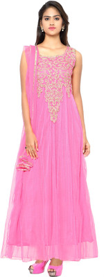 MF Retail Straight Gown(Pink)