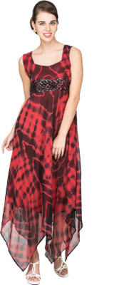 

Kohana A-line Gown(Red, Black)