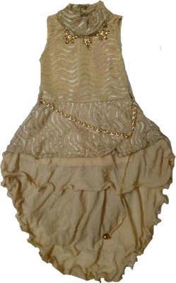 

Kid n Kids A-line Gown(Gold, Cream