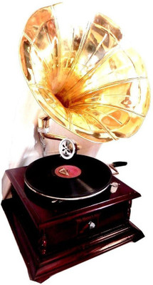 

Craftatoz Wooden Gramophone(Yes)