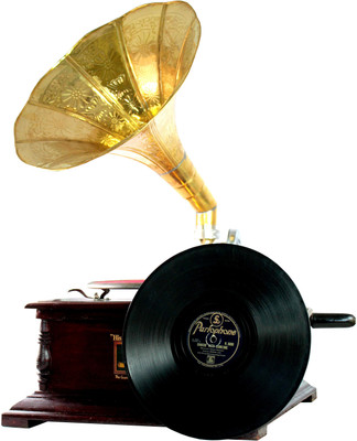 

Interio Crafts Exclusive Wooden Gramophone(Yes)