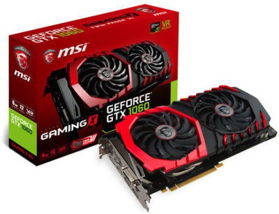 

MSI NVIDIA GEOFORCE GTX 1060 GAMING 6 GB GDDR5 Graphics Card(Red & Black)