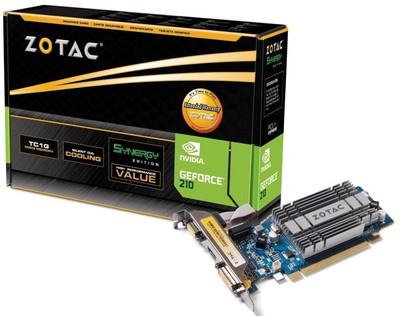 

Zotac NVIDIA SYNERGY Edition TC1G 1 GB DDR3 Graphics Card
