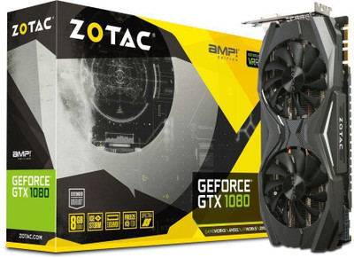

Zotac NVIDIA GEOFORCE GTX 1080 AMP EDITION 8 GB GDDR5X Graphics Card(Black)