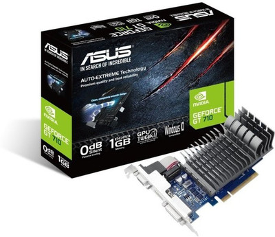 

Asus NVIDIA GeForce Nvidia 710 1 GB DDR3 Graphics Card(NA)