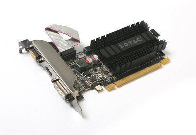 

Zotac NVIDIA GeForce® GT 710 1 GB DDR3 Graphics Card(Black)