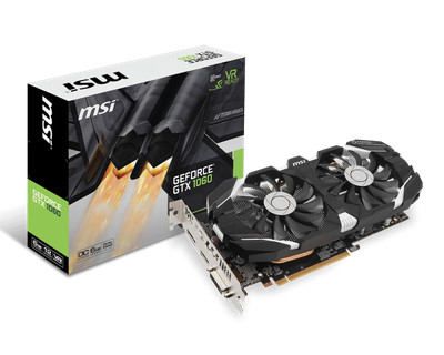 

MSI NVIDIA GTX 1060 6GT OC 6 GB GDDR5 Graphics Card(Black)