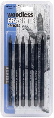 

Mont Marte Graphite 2B Pencil(Pack of 6)