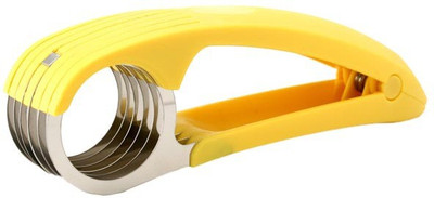 

Grind Sapphire Stainless Steel Banana Slicer(Yellow)