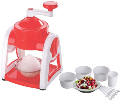 

Skys&Ray Manual Gola Maker with Slush Maker and Ice Crusher Chopper009 White, Red Kitchen Tool Set(White, Red)