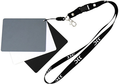 

JJC JJC 3-in-1 Digital Grey Card 5.12 cm x 3.93 cm Grey Card(Pack of 3)