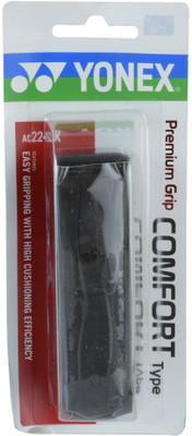 

Yonex AC 224 EX Gripper(Grey, Black, Pack of 1)