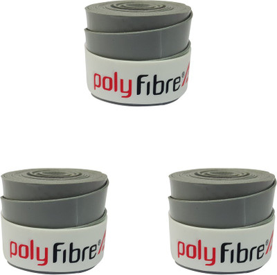 

Polyfibre Omni Set Of 3 Smooth Tacky Grip(Grey, Pack of 3)