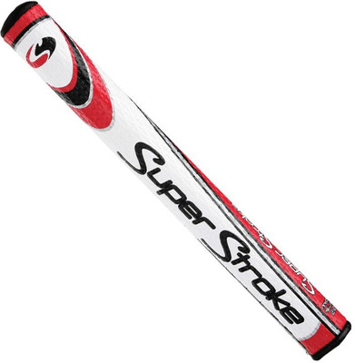 

Super Stroke Legacy MID SLIM 2.0 Putter Grip Chevtec(Red, Pack of 1)