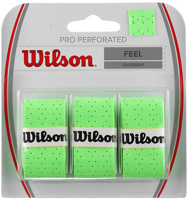 

Wilson Pro Perforated Smooth Tacky Grip(Green, Pack of 1)