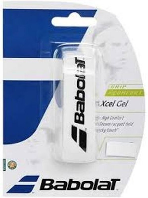

Babolat Xcel Gel Replacement Tacky Touch Grip(White, Pack of 1)