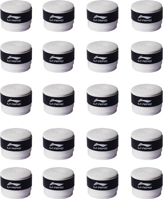 

Li-Ning GP-20 White Pack of 20 Tacky Touch Grip(White, Pack of 20)