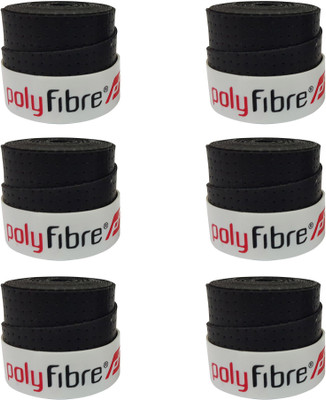 

Polyfibre S.A.T Set Of 6 Super Tacky Grip(Black, Pack of 6)