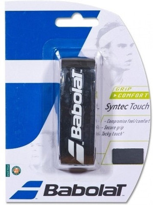 

Babolat Syntec Touch Replacement Grip Tacky Touch Grip(Black, Pack of 1)