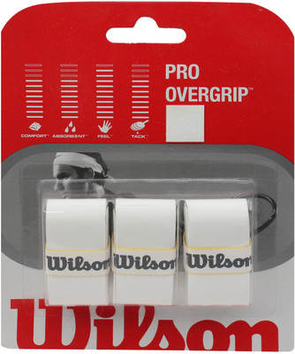 

Wilson Pro Overgrip(White, Pack of 3)