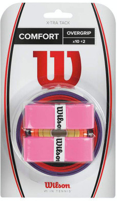 

Wilson X-Tra Tack Extra Tacky Grip(Pink, Pack of 1)