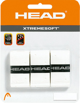 

Head Xtreme Soft Super Tacky Grip(White, Pack of 3)