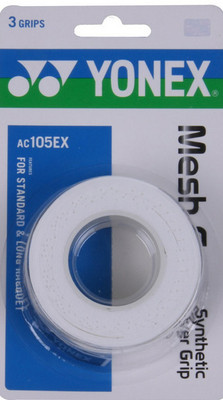 

Yonex AC 105 EX(White, Pack of 3)