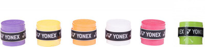 

Yonex AC 102 EX Smooth Tacky Grip(Multicolor, Pack of 6)