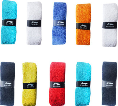 

Li-Ning GC001 Pack of 10 Towel Grip(Multicolor, Pack of 10)