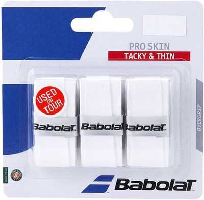 

Babolat Pro Skin Tacky Touch Grip(White, Pack of 3)