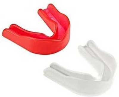 

Sahni Sports Single MG-SNR Mouth Guard(Red, White