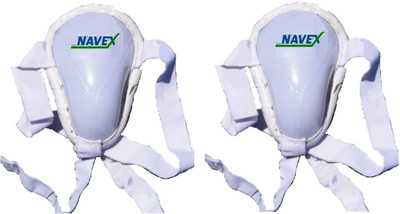 

Navex Cricket Abdominal Guard Large With Double Elastic 2 Pcs. Abdominal Guard(, White