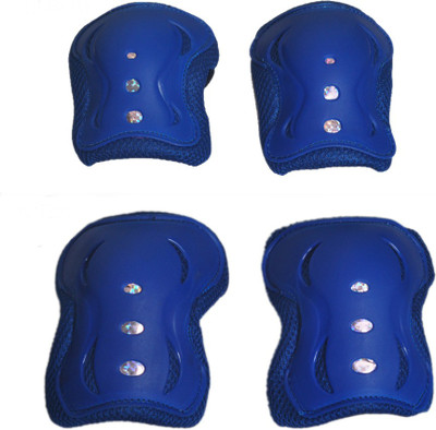 

Dark Horse Protective Riding Gear Medium Blue Skating Guard Combo(Blue