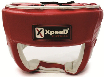 

Xpeed Terminator Boxing Head Guard(Red