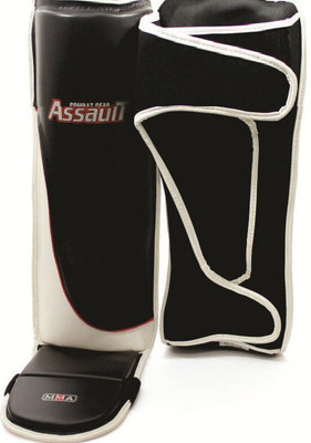 

Xpeed MMA MMA Shin Guard(L, White, Black), Black;white