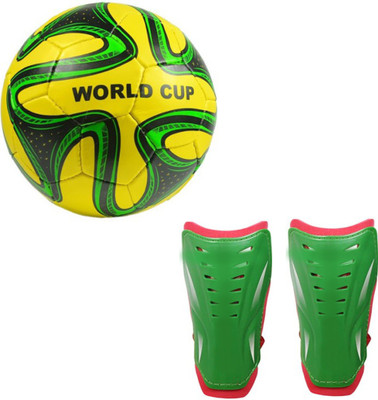 

Monika Sports Moni Football Shin Guard(Yellow, Green, Green;yellow